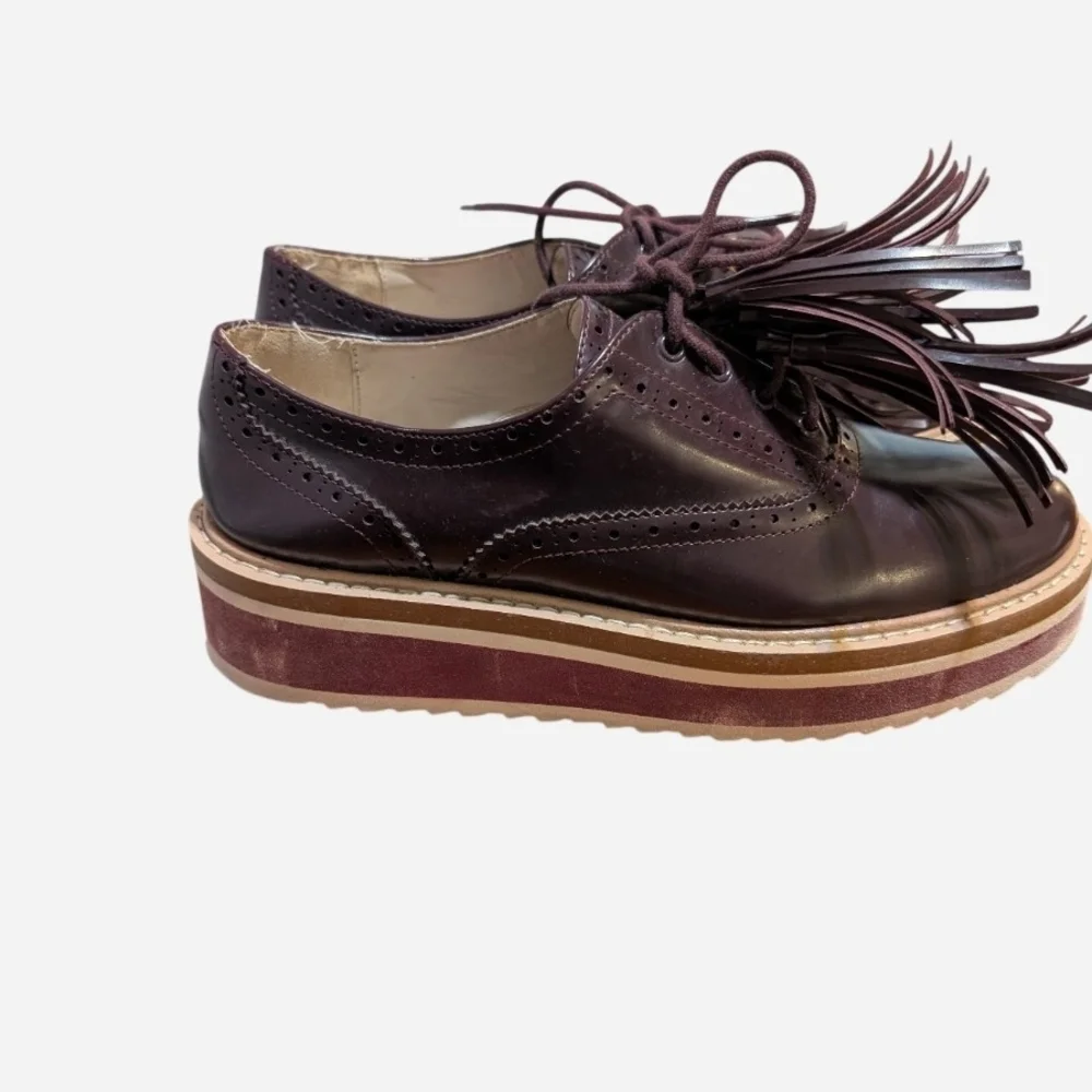 Pre-owned Zara Brown Platform Shoes - Picture 2 of 8